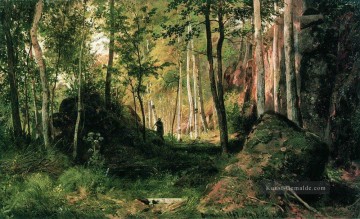 Ivan Ivanovich Shishkin Werke - Landschaft mit einer Jäger Valaam Insel 1867 Iwan Iwanowitsch